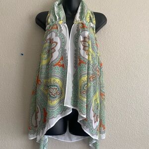 INC International Concepts Paisley Halter Top
